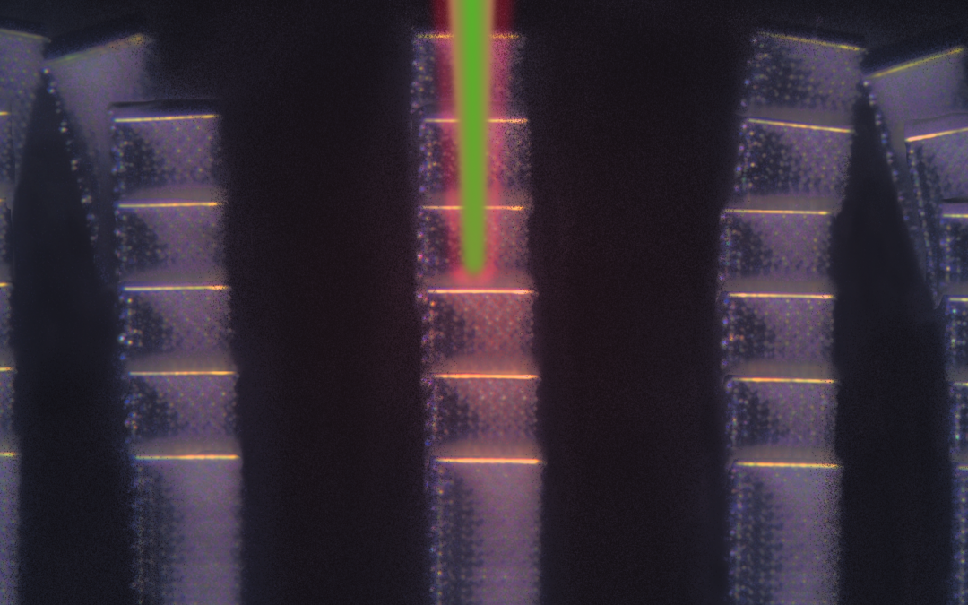 Dynamic diagnosis of metamaterials through laser-induced vibrational signatures