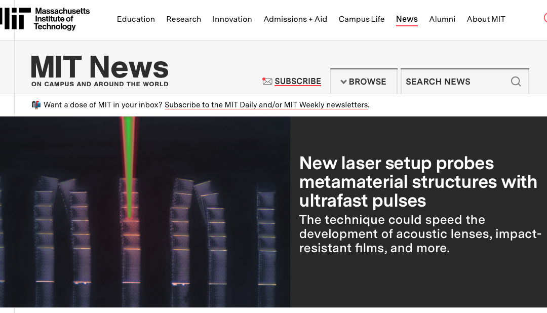 LIRAS featured on MIT News